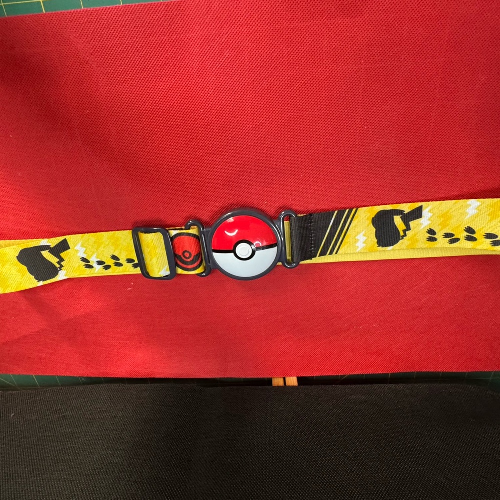 Yellow Pokémon Clip N Go Belt